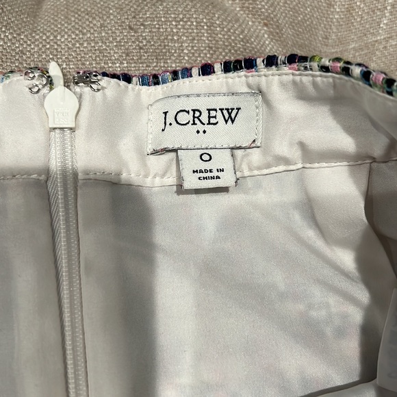 J. Crew rainbow tweed skirt - Picture 5 of 5